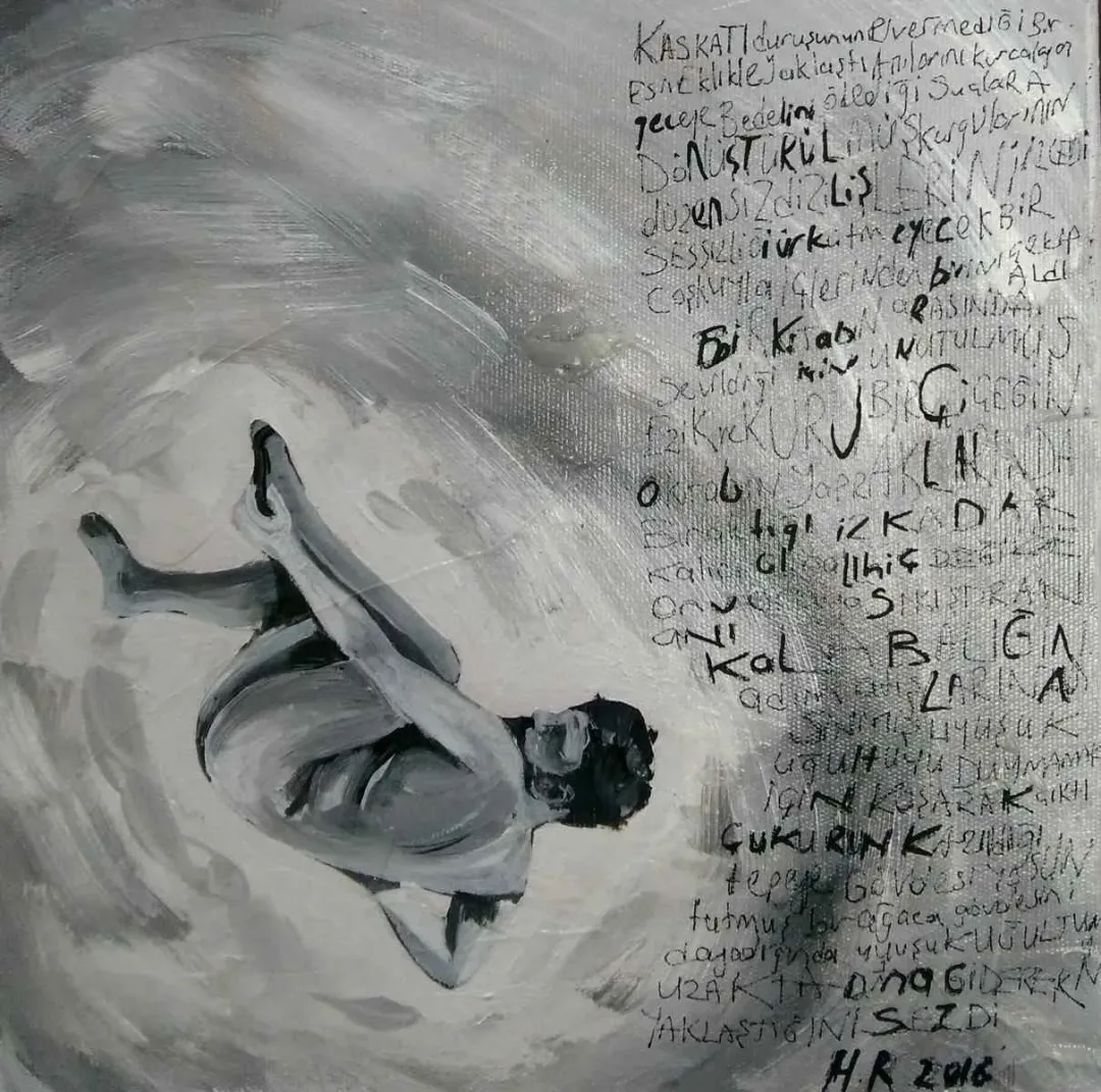 HÜSEYİN RÜSTEMOĞLU — “isimsiz”, 2016 "isimsiz" eseri HÜSEYİN RÜSTEMOĞLU tarafından 2016 yılında 25x25 cm ölçülerinde Tuval üzeri yağlı boya tekniği ile yapılmıştır.