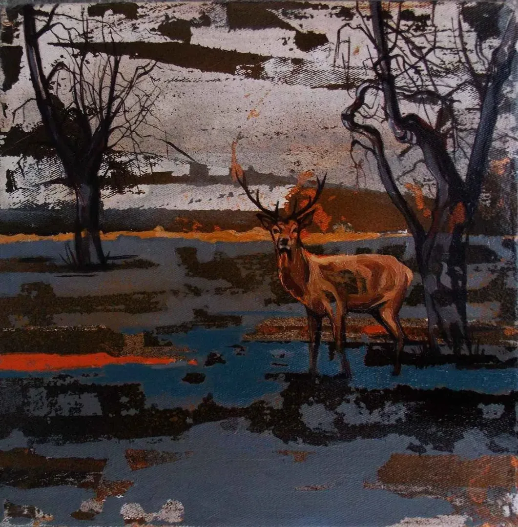 MAHMUT ÖZDEMİR — “isimsiz”, 2016 "isimsiz" eseri MAHMUT ÖZDEMİR tarafından 2016 yılında 25x25 cm ölçülerinde Tuval üzeri yağlı boya tekniği ile yapılmıştır.
