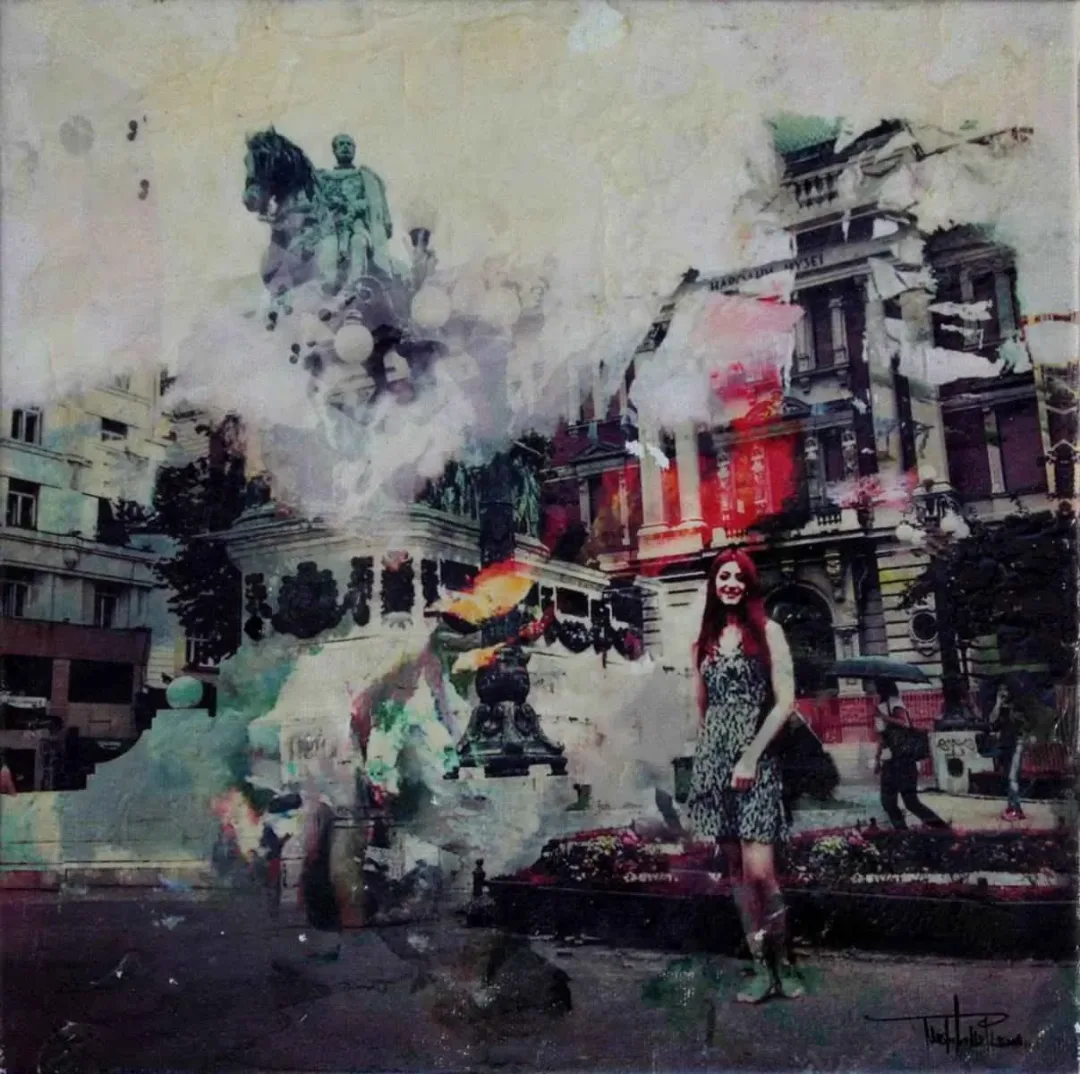 MUSTAFA MUTLU — “isimsiz”, 2016 "isimsiz" eseri MUSTAFA MUTLU tarafından 2016 yılında 25x25 cm ölçülerinde Tuval üzeri karışık teknik tekniği ile yapılmıştır.