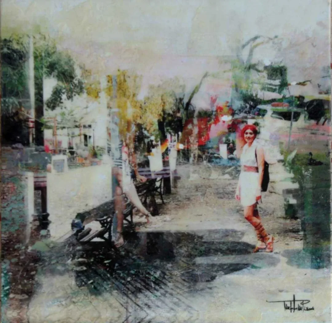 MUSTAFA MUTLU — “isimsiz”, 2016 "isimsiz" eseri MUSTAFA MUTLU tarafından 2016 yılında 25x25 cm ölçülerinde Tuval üzeri karışık teknik tekniği ile yapılmıştır.