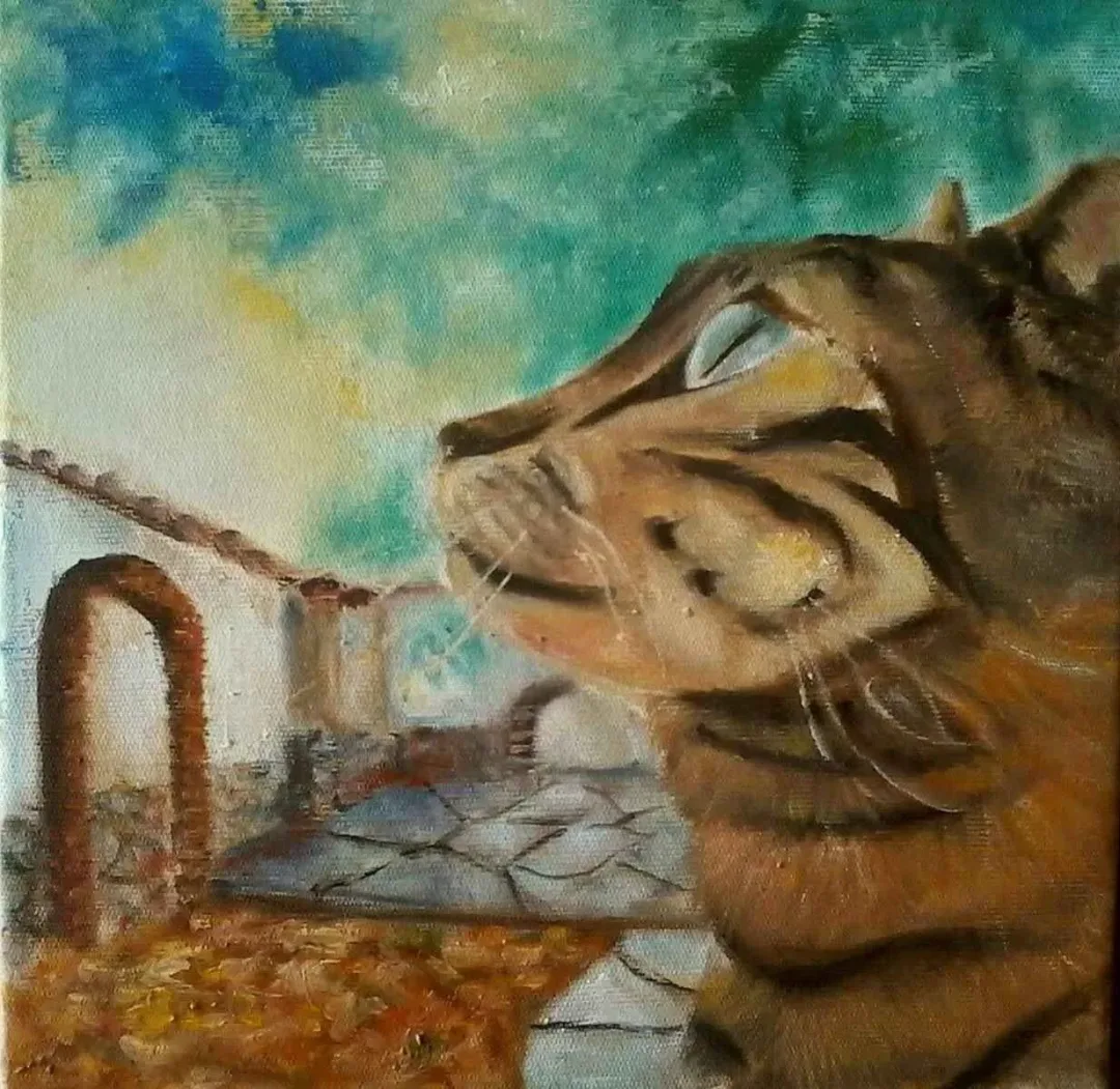 NESLİHAN RUGANCI — “isimsiz”, 2016 "isimsiz" eseri NESLİHAN RUGANCI tarafından 2016 yılında 25x25 cm ölçülerinde Tuval üzeri akrilik boya tekniği ile yapılmıştır.