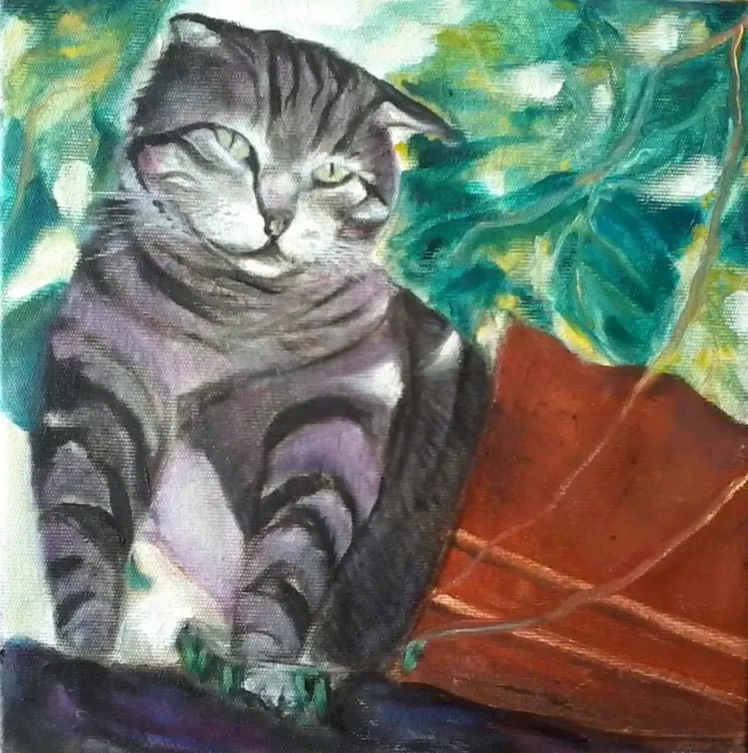 NESLİHAN RUGANCI — “isimsiz”, 2016 "isimsiz" eseri NESLİHAN RUGANCI tarafından 2016 yılında 25x25 cm ölçülerinde Tuval üzeri akrilik boya tekniği ile yapılmıştır.
