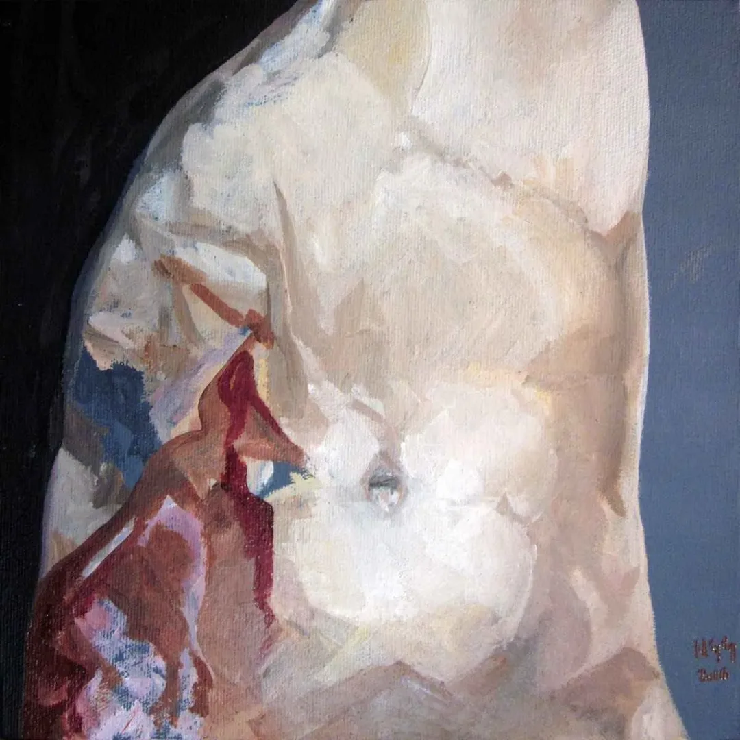NURGÜL GÜN GÜNEY — “Beden Düzenlemesi”, 2016 "Beden Düzenlemesi" eseri NURGÜL GÜN GÜNEY tarafından 2016 yılında 25x25 cm ölçülerinde Tuval üzeri yağlı boya tekniği ile yapılmıştır.