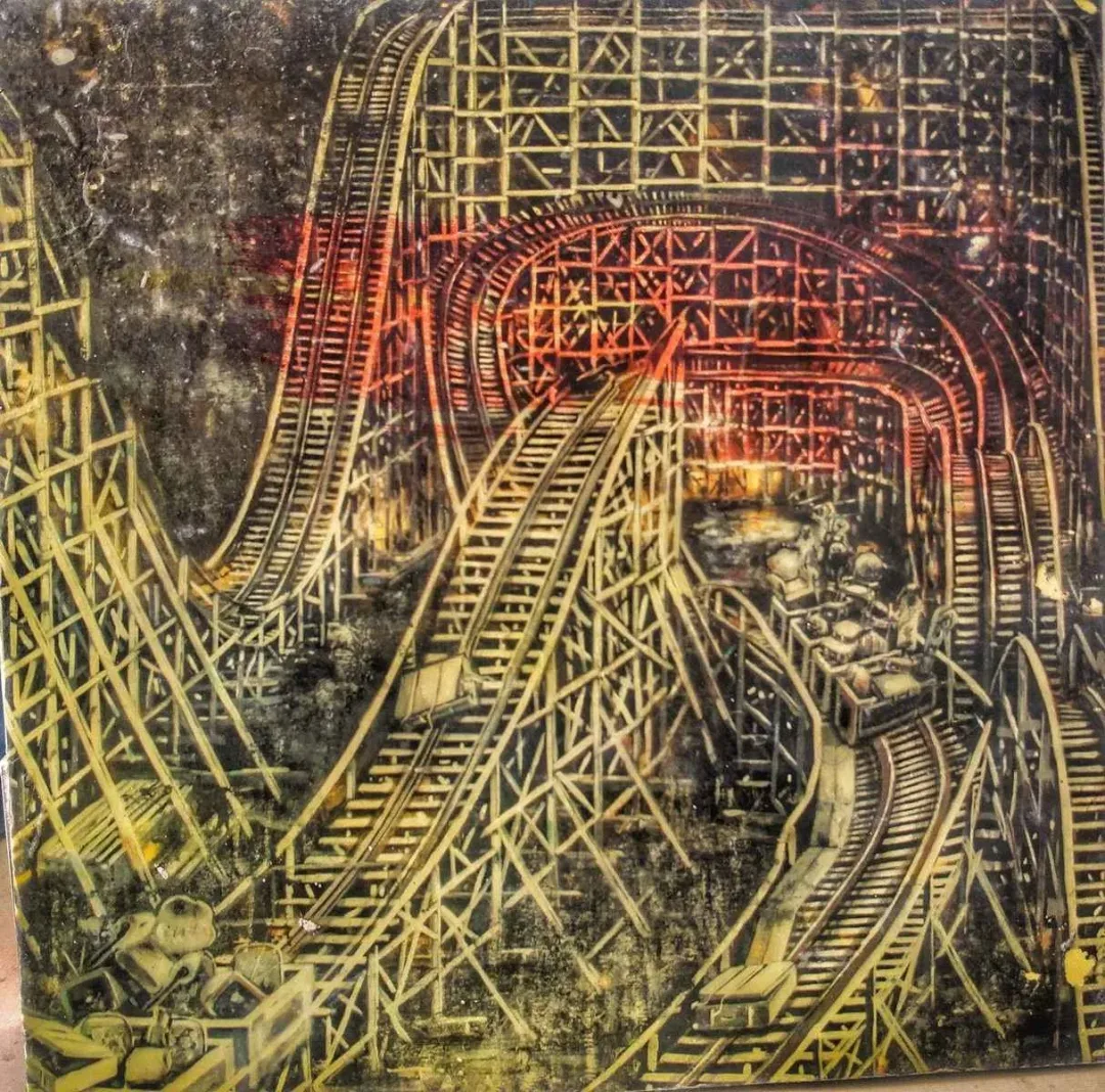 OĞUZ KALELİ — “isimsiz”, 2016 "isimsiz" eseri OĞUZ KALELİ tarafından 2016 yılında 25x25 cm ölçülerinde Tuval üzeri karışık teknik tekniği ile yapılmıştır.