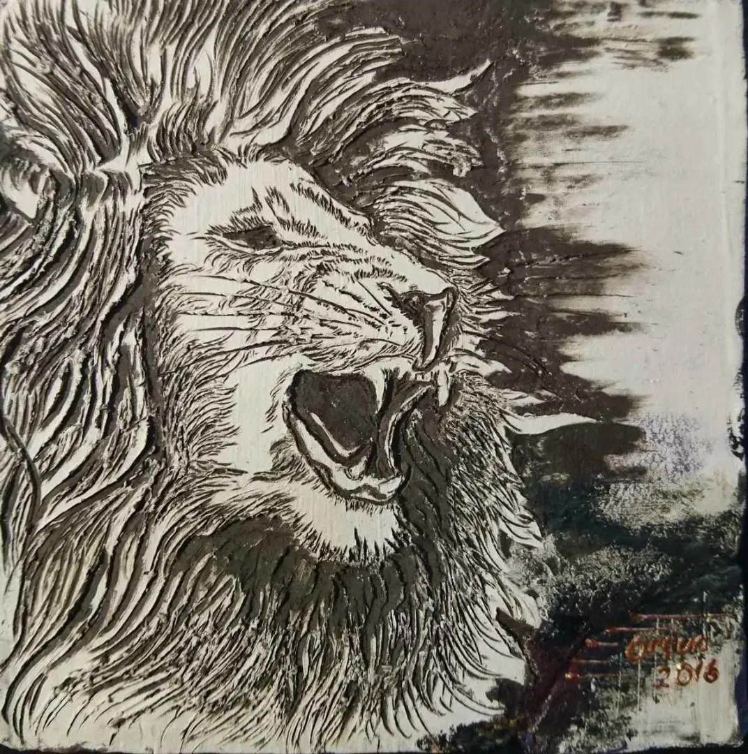 ORÇUN İLTER — “isimsiz”, 2016 "isimsiz" eseri ORÇUN İLTER tarafından 2016 yılında 25x25 cm ölçülerinde Seramik tekniği ile yapılmıştır.