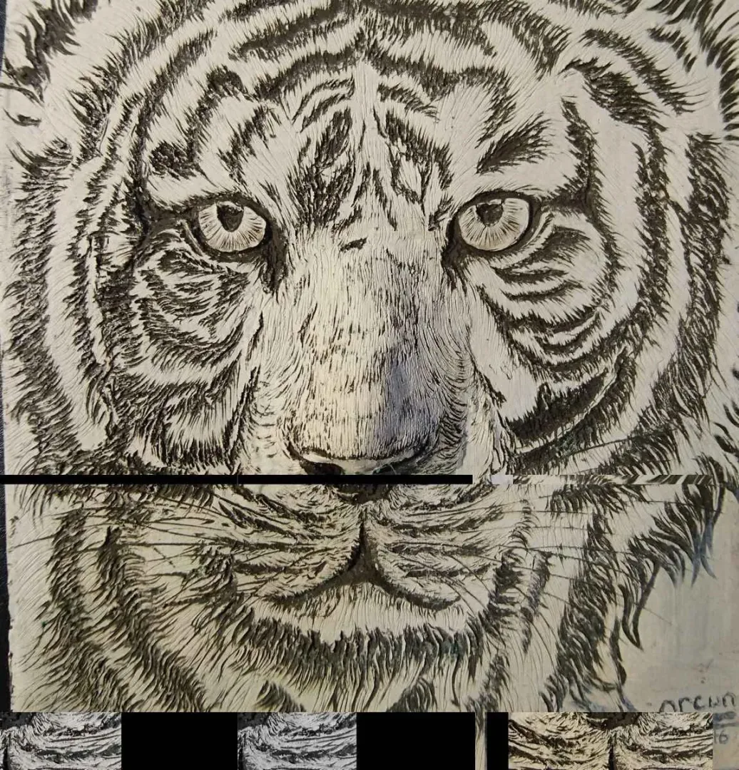 ORÇUN İLTER — “isimsiz”, 2016 "isimsiz" eseri ORÇUN İLTER tarafından 2016 yılında 25x25 cm ölçülerinde Seramik tekniği ile yapılmıştır.