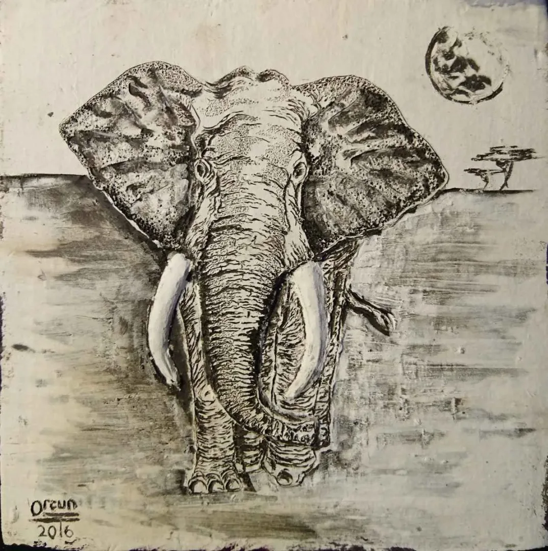 ORÇUN İLTER — “isimsiz”, 2016 "isimsiz" eseri ORÇUN İLTER tarafından 2016 yılında 25x25 cm ölçülerinde Seramik tekniği ile yapılmıştır.