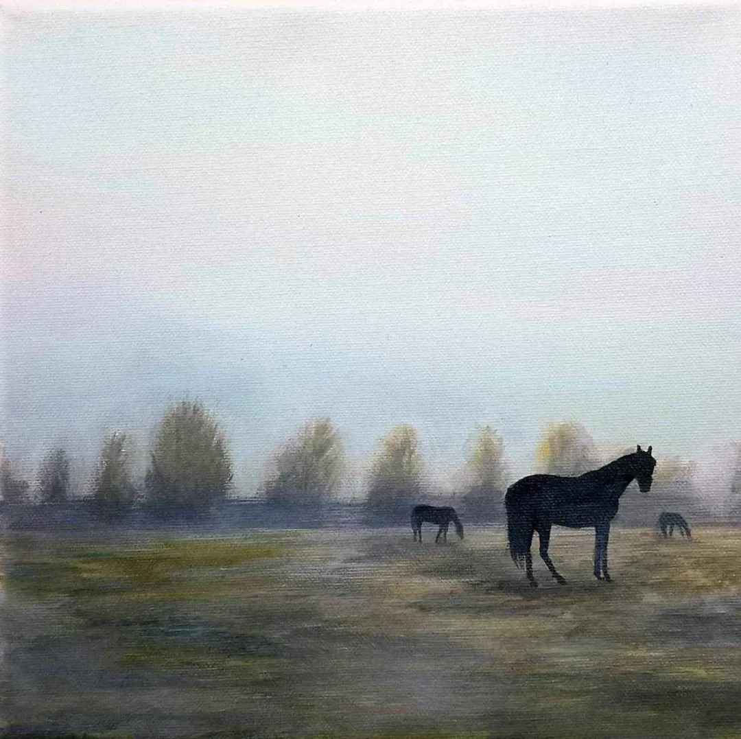 ÖZLEM KARA — “isimsiz”, 2016 "isimsiz" eseri ÖZLEM KARA tarafından 2016 yılında 25x25 cm ölçülerinde Tuval üzeri yağlı boya tekniği ile yapılmıştır.