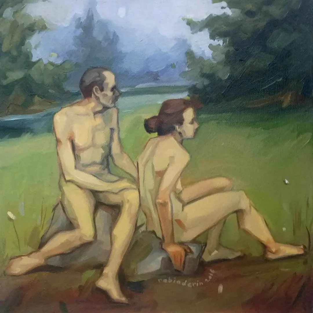 RABİA DERİN — “isimsiz”, 2016 "isimsiz" eseri RABİA DERİN tarafından 2016 yılında 25x25 cm ölçülerinde Tuval üzeri yağlı boya tekniği ile yapılmıştır.