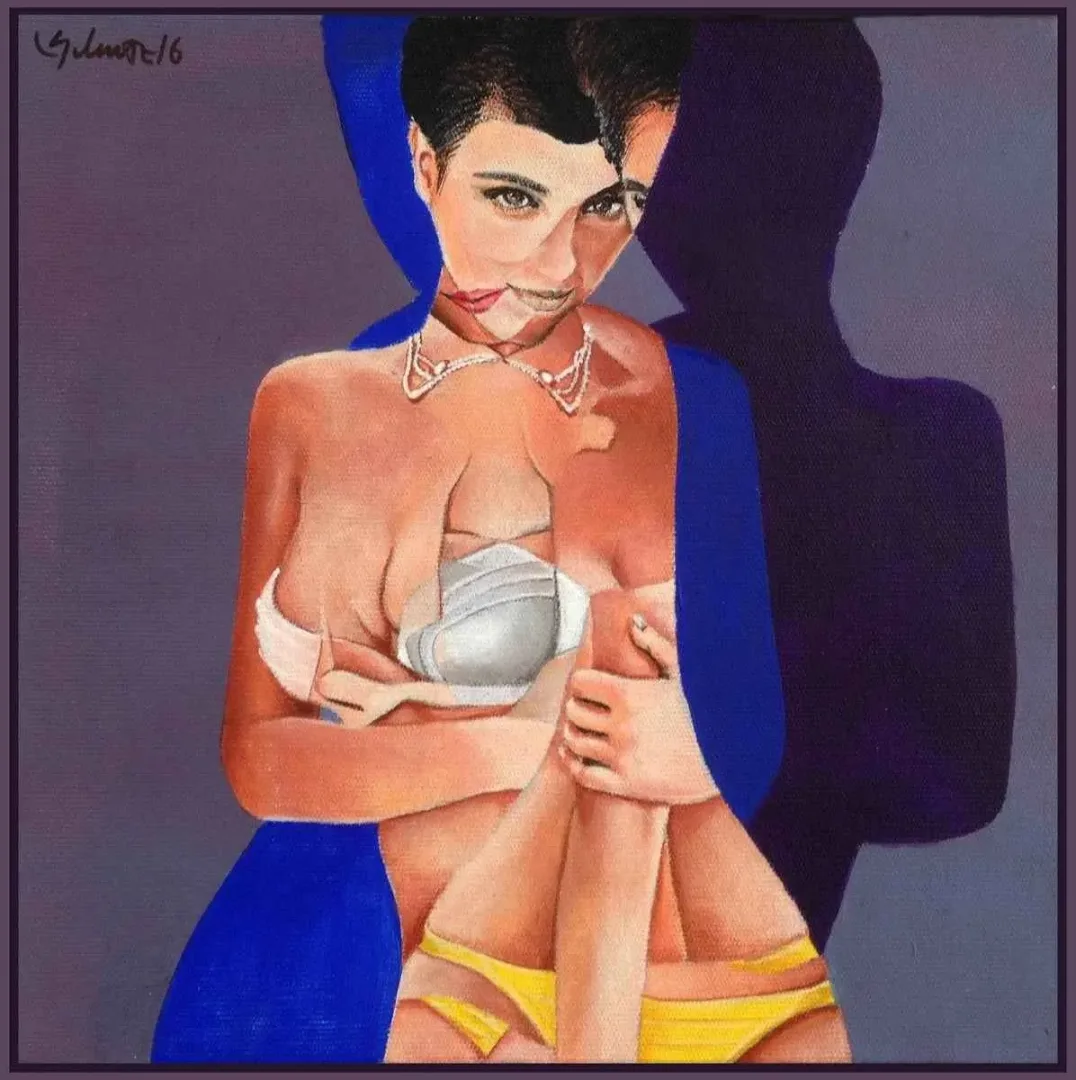 SERDAR YILMAZ — “isimsiz”, 2016 "isimsiz" eseri SERDAR YILMAZ tarafından 2016 yılında 25x25 cm ölçülerinde Tuval üzeri akrilik boya tekniği ile yapılmıştır.