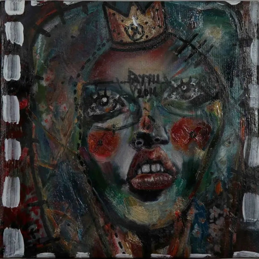 SİBEL PAYYU — “isimsiz”, 2016 "isimsiz" eseri SİBEL PAYYU tarafından 2016 yılında 25x25 cm ölçülerinde Tuval üzeri yağlı boya tekniği ile yapılmıştır.