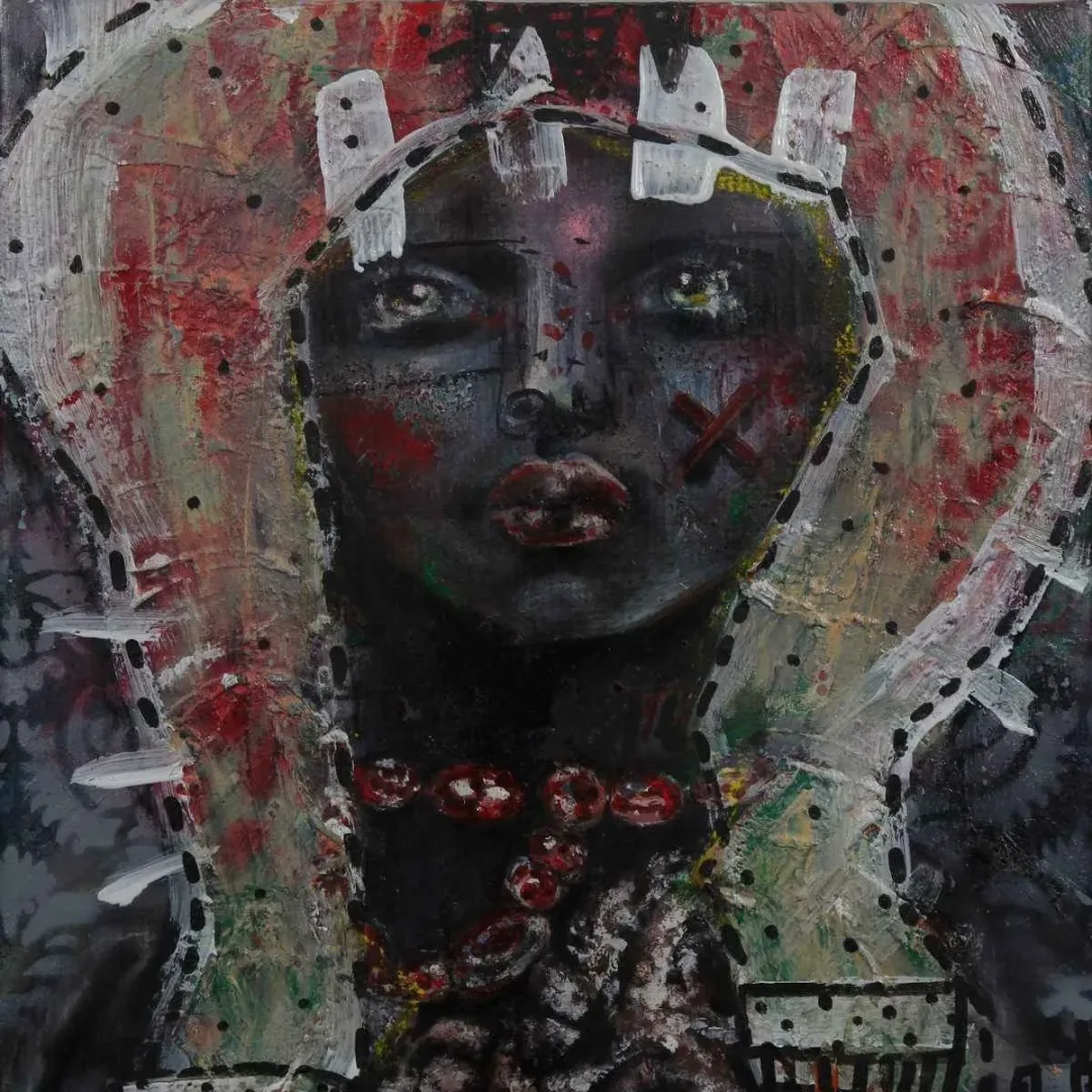 SİBEL PAYYU — “isimsiz”, 2016 "isimsiz" eseri SİBEL PAYYU tarafından 2016 yılında 25x25 cm ölçülerinde Tuval üzeri yağlı boya tekniği ile yapılmıştır.