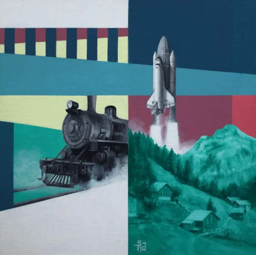 ŞÜKRÜ TÜTÜNCÜ — “isimsiz”, 2016 "isimsiz" eseri ŞÜKRÜ TÜTÜNCÜ tarafından 2016 yılında 25x25 cm ölçülerinde Tuval üzeri yağlı boya tekniği ile yapılmıştır.