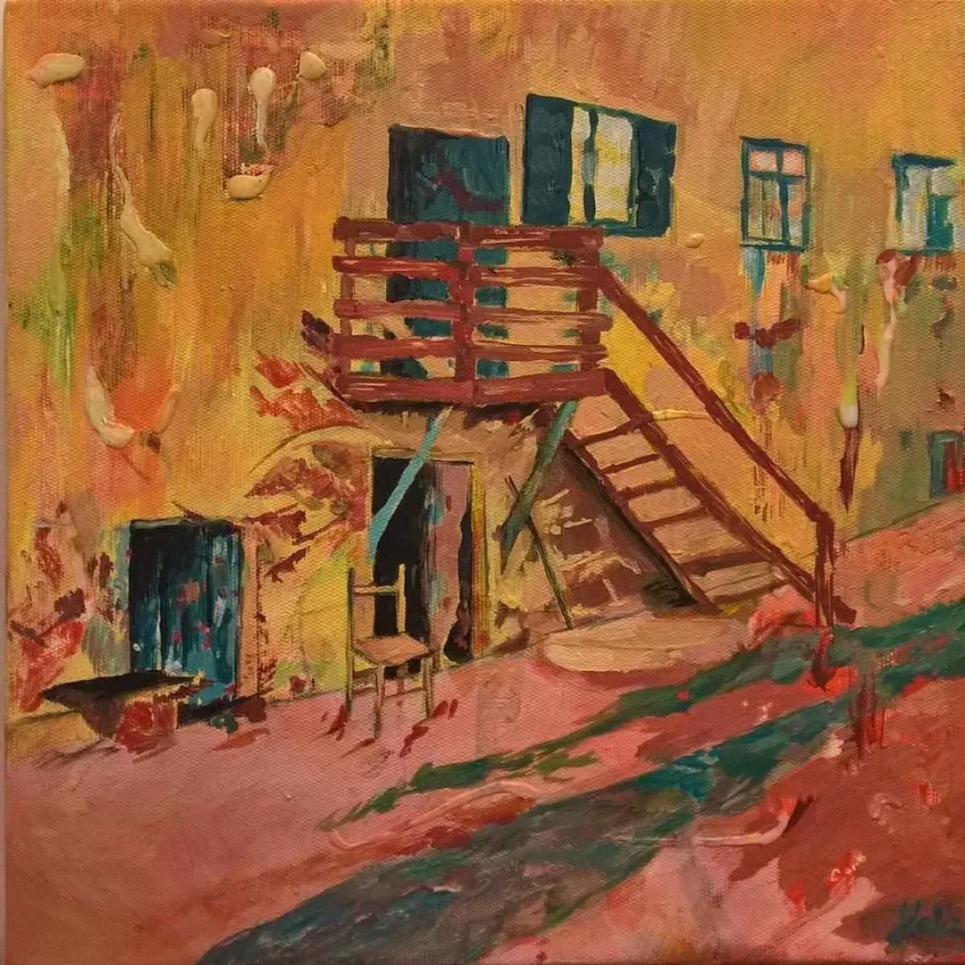 YELİZ DELİCE — “isimsiz”, 2016 "isimsiz" eseri YELİZ DELİCE tarafından 2016 yılında 25x25 cm ölçülerinde Tuval üzeri yağlı boya tekniği ile yapılmıştır.