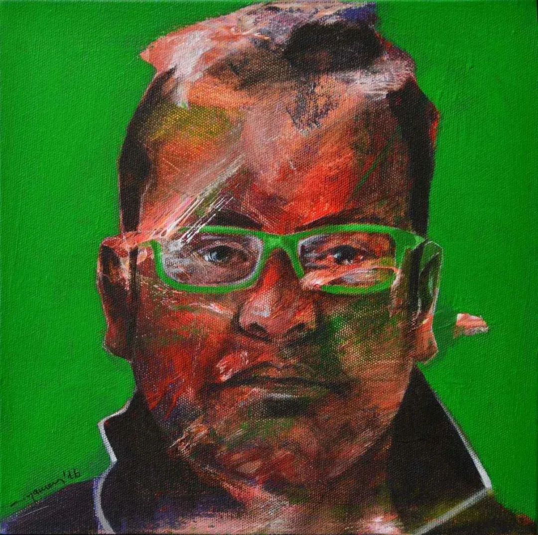 CEYHUN YAMAN — “Biyometrik Seri”, 2016 "Biyometrik Seri" eseri CEYHUN YAMAN tarafından 2016 yılında 25x25 cm ölçülerinde Tuval üzeri yağlı boya tekniği ile yapılmıştır.