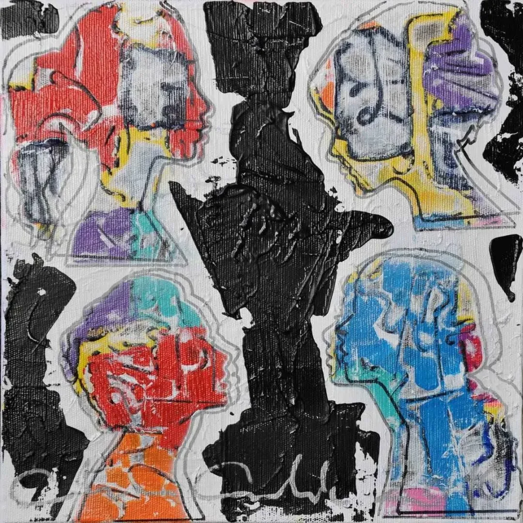 CİHAN ÇELİK — “isimsiz”, 2016 "isimsiz" eseri CİHAN ÇELİK tarafından 2016 yılında 25x25 cm ölçülerinde Tuval üzeri akrilik boya tekniği ile yapılmıştır.