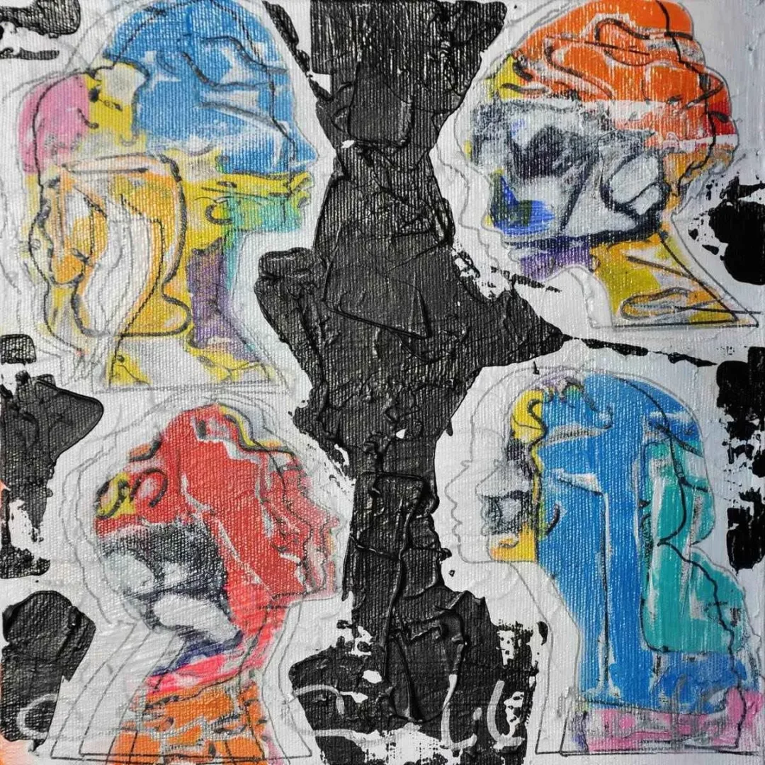 CİHAN ÇELİK — “isimsiz”, 2016 "isimsiz" eseri CİHAN ÇELİK tarafından 2016 yılında 25x25 cm ölçülerinde Tuval üzeri akrilik boya tekniği ile yapılmıştır.