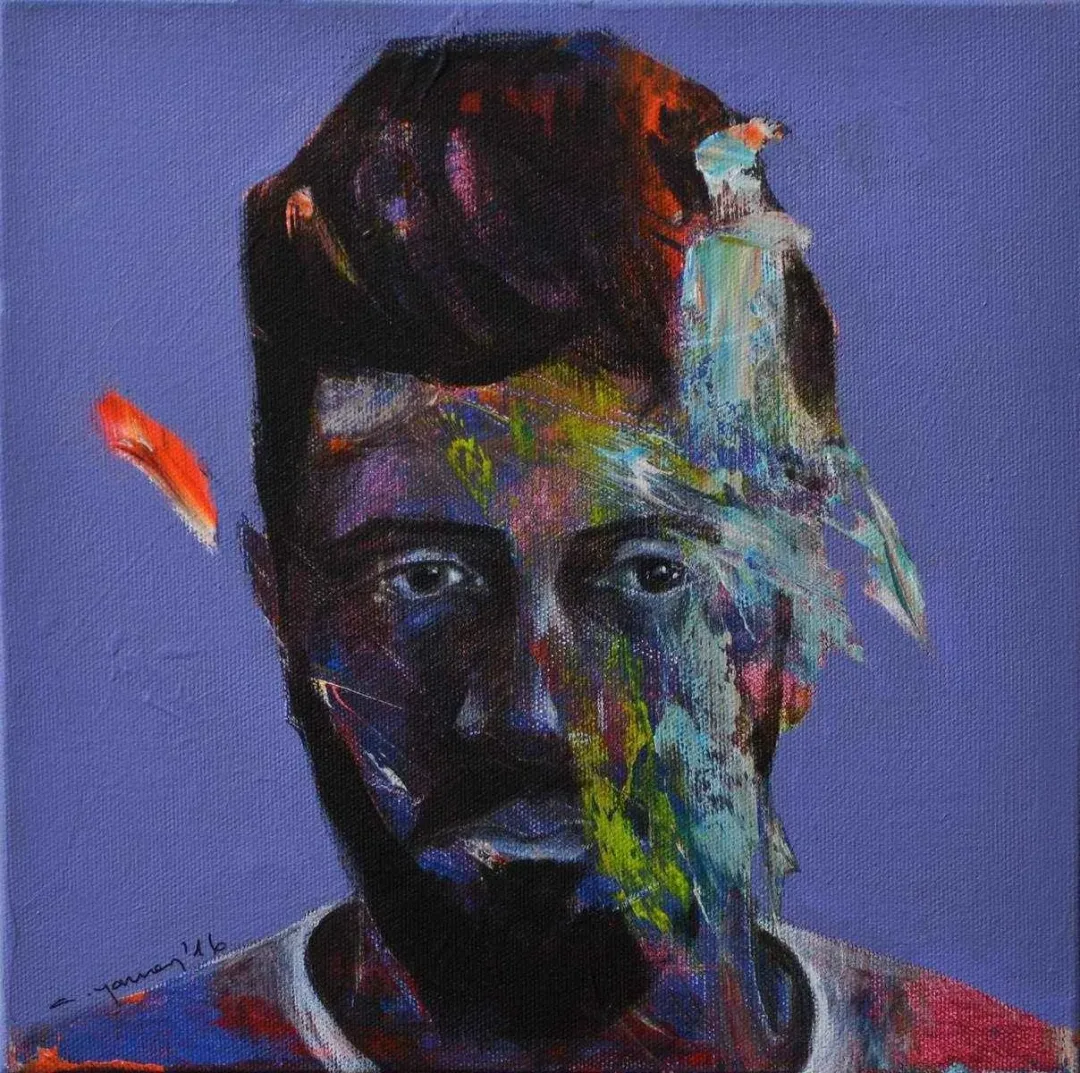 CEYHUN YAMAN — “Biyometrik Seri”, 2016 "Biyometrik Seri" eseri CEYHUN YAMAN tarafından 2016 yılında 25x25 cm ölçülerinde Tuval üzeri yağlı boya tekniği ile yapılmıştır.
