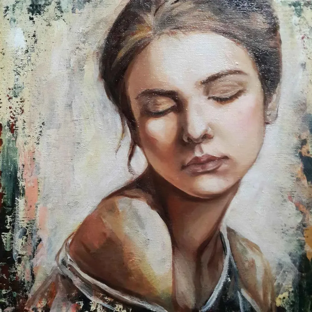 FEYZA SOYDAN — “isimsiz”, 2016 "isimsiz" eseri FEYZA SOYDAN tarafından 2016 yılında 25x25 cm ölçülerinde Tuval üzeri yağlı boya tekniği ile yapılmıştır.