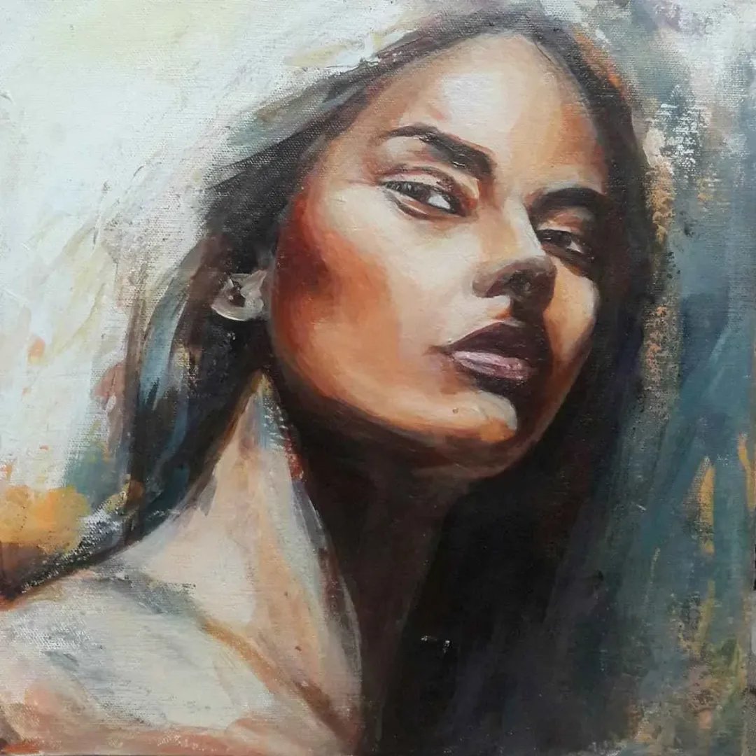 FEYZA SOYDAN — “isimsiz”, 2016 "isimsiz" eseri FEYZA SOYDAN tarafından 2016 yılında 25x25 cm ölçülerinde Tuval üzeri yağlı boya tekniği ile yapılmıştır.
