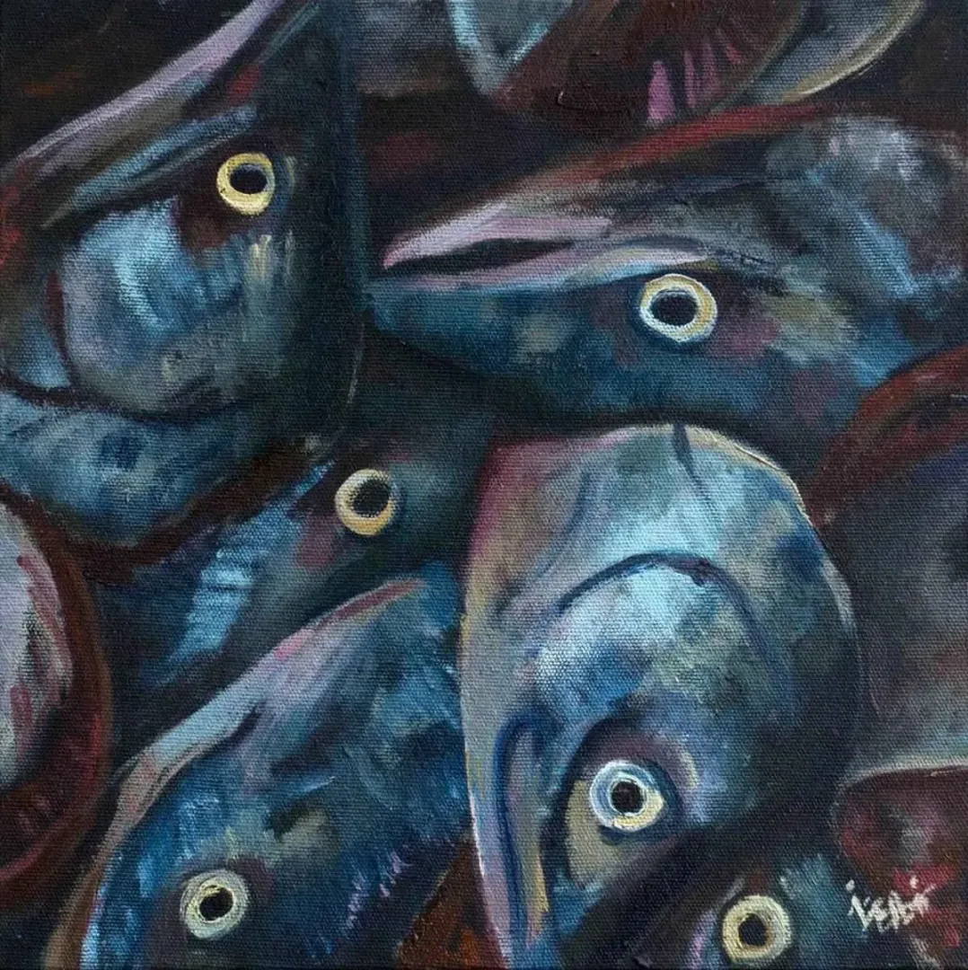 İNCİ ELBİR — “isimsiz”, 2016 "isimsiz" eseri İNCİ ELBİR tarafından 2016 yılında 25x25 cm ölçülerinde Tuval üzeri yağlı boya tekniği ile yapılmıştır.
