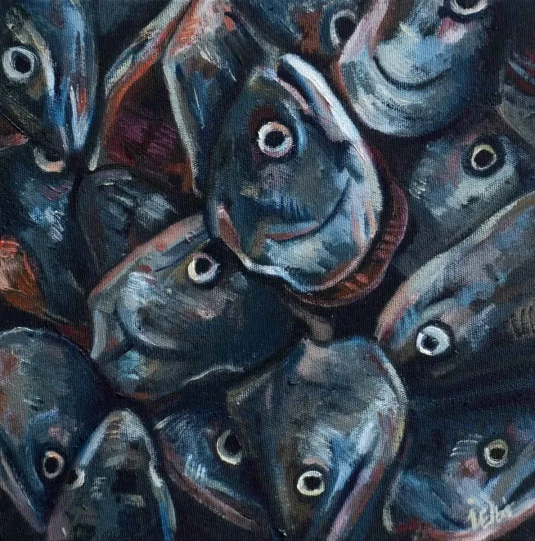 İNCİ ELBİR — “isimsiz”, 2016 "isimsiz" eseri İNCİ ELBİR tarafından 2016 yılında 25x25 cm ölçülerinde Tuval üzeri yağlı boya tekniği ile yapılmıştır.