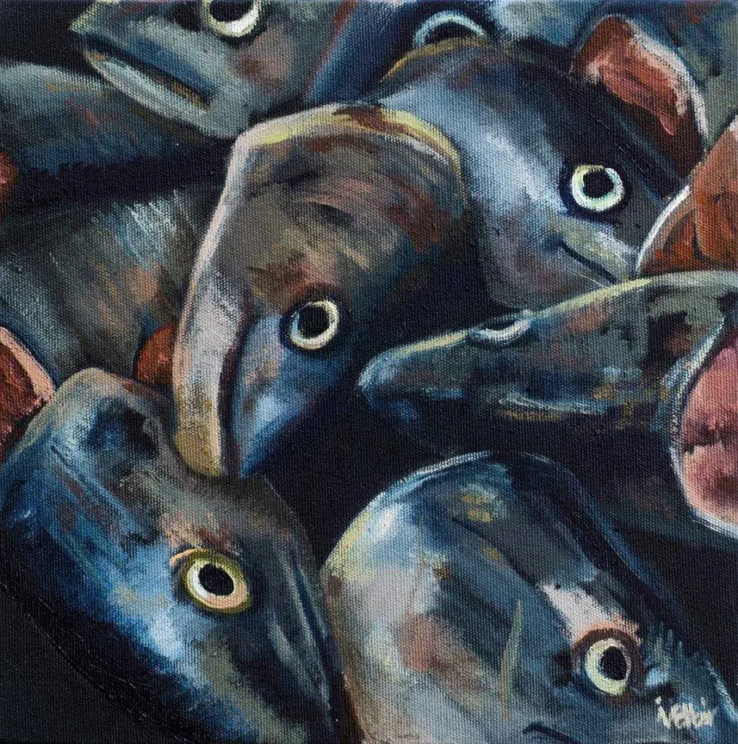 İNCİ ELBİR — “isimsiz”, 2016 "isimsiz" eseri İNCİ ELBİR tarafından 2016 yılında 25x25 cm ölçülerinde Tuval üzeri yağlı boya tekniği ile yapılmıştır.