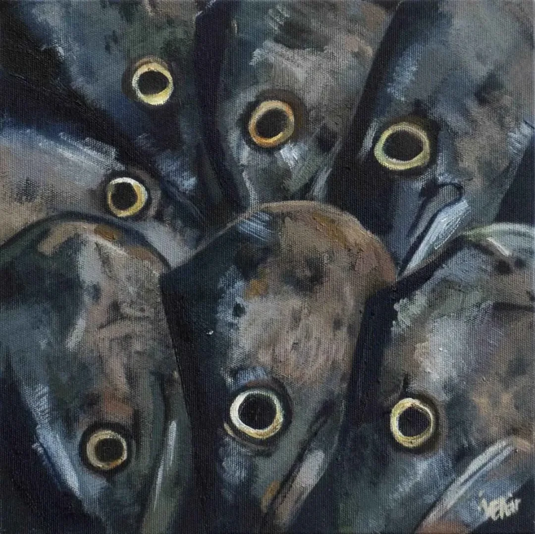 İNCİ ELBİR — “isimsiz”, 2016 "isimsiz" eseri İNCİ ELBİR tarafından 2016 yılında 25x25 cm ölçülerinde Tuval üzeri yağlı boya tekniği ile yapılmıştır.
