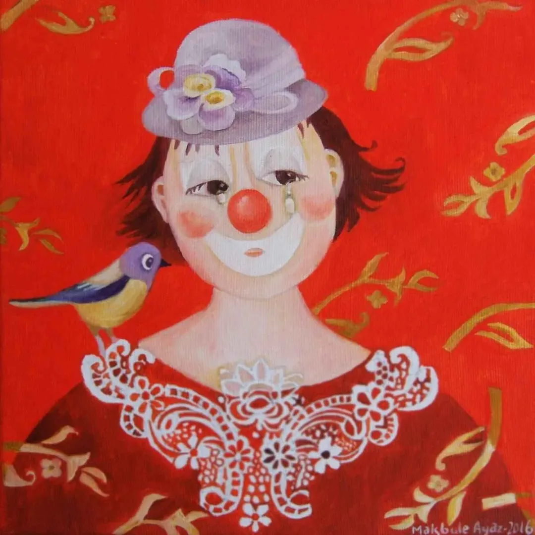 MAKBULE AYAZ — “isimsiz”, 2016 "isimsiz" eseri MAKBULE AYAZ tarafından 2016 yılında 25x25 cm ölçülerinde Tuval üzeri yağlı boya tekniği ile yapılmıştır.