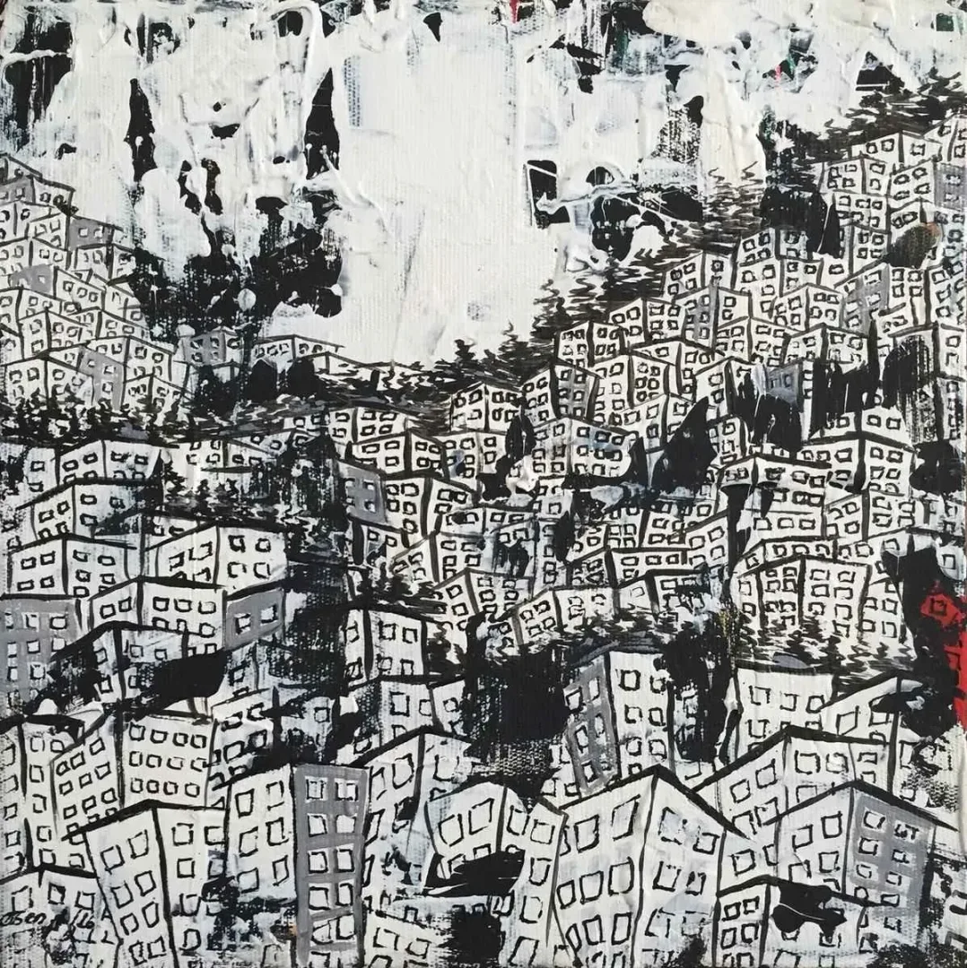OBEN YILMAZ — “isimsiz”, 2016 "isimsiz" eseri OBEN YILMAZ tarafından 2016 yılında 25x25 cm ölçülerinde Tuval üzeri yağlı boya tekniği ile yapılmıştır.