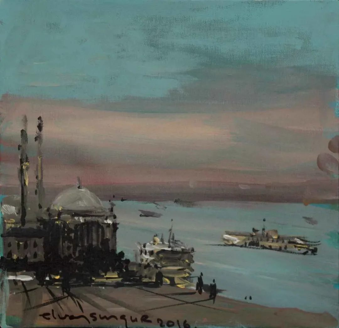 ELVAN SUNGUR — “isimsiz”, 2016 "isimsiz" eseri ELVAN SUNGUR tarafından 2016 yılında 25x25 cm ölçülerinde Tuval üzeri yağlı boya tekniği ile yapılmıştır.