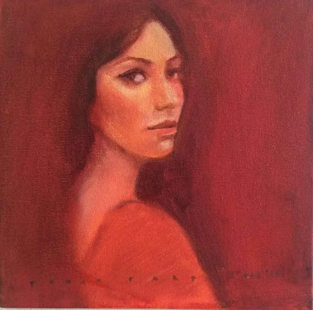 PINAR PARTANAZ — “isimsiz”, 2016 "isimsiz" eseri PINAR PARTANAZ tarafından 2016 yılında 25x25 cm ölçülerinde Tuval üzeri yağlı boya tekniği ile yapılmıştır.