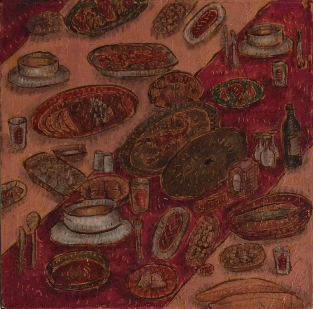 SEFA ÇATUK — “isimsiz”, 2016 "isimsiz" eseri SEFA ÇATUK tarafından 2016 yılında 25x25 cm ölçülerinde Tuval üzeri yağlı boya tekniği ile yapılmıştır.