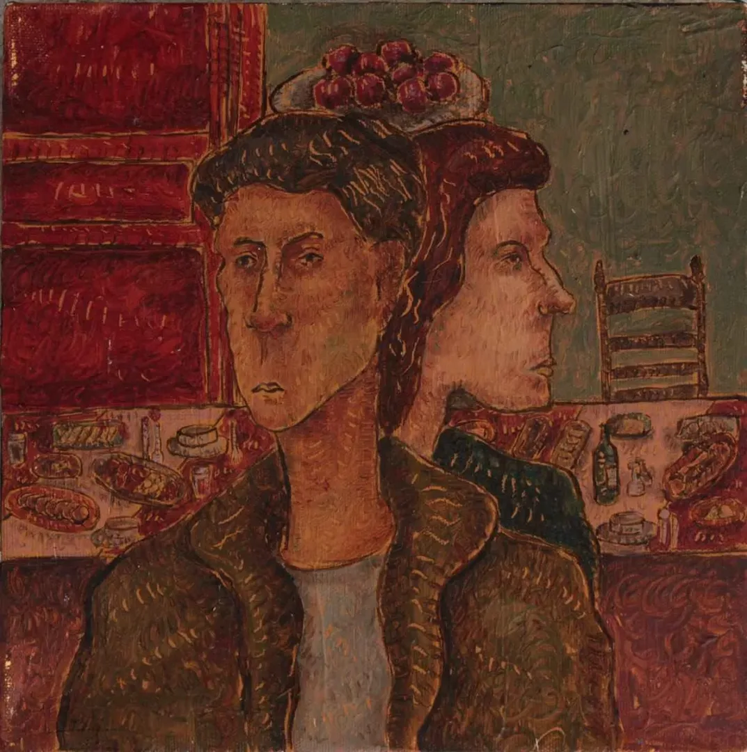 SEFA ÇATUK — “isimsiz”, 2016 "isimsiz" eseri SEFA ÇATUK tarafından 2016 yılında 25x25 cm ölçülerinde Tuval üzeri yağlı boya tekniği ile yapılmıştır.