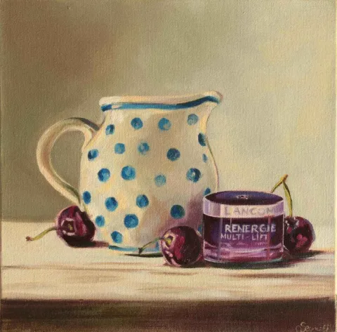 "isimsiz" eseri ŞEYMA BAŞARAN tarafından 2016 yılında 25x25 cm ölçülerinde Tuval üzeri yağlı boya tekniği ile yapılmıştır.