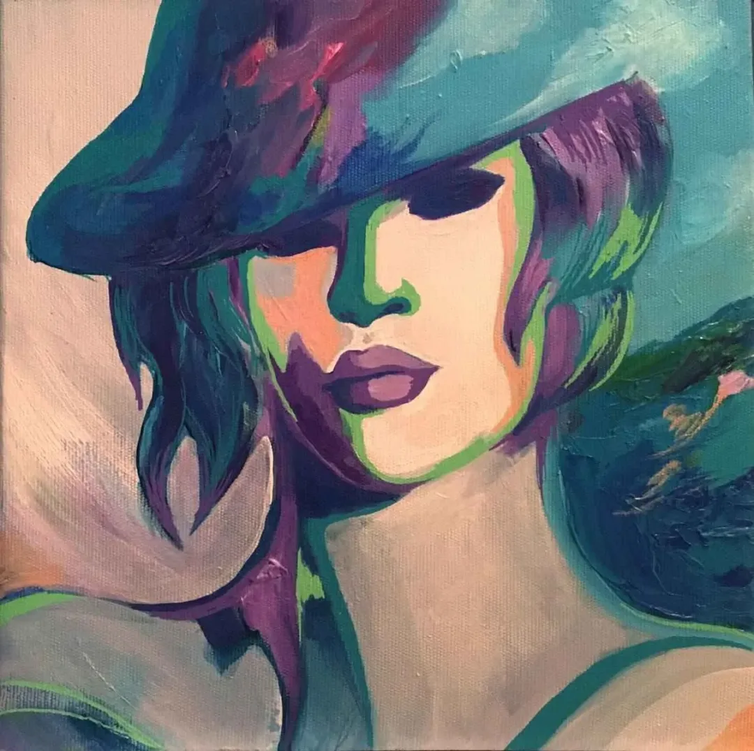 TİMA JAM — “isimsiz”, 2016 "isimsiz" eseri TİMA JAM tarafından 2016 yılında 25x25 cm ölçülerinde Tuval üzeri yağlı boya tekniği ile yapılmıştır.