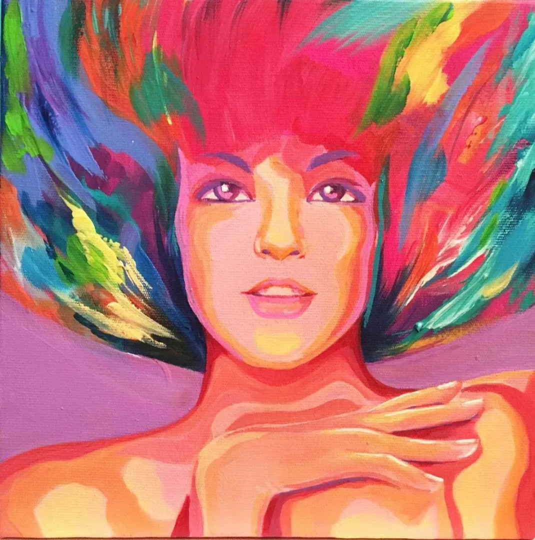 TİMA JAM — “isimsiz”, 2016 "isimsiz" eseri TİMA JAM tarafından 2016 yılında 25x25 cm ölçülerinde Tuval üzeri yağlı boya tekniği ile yapılmıştır.
