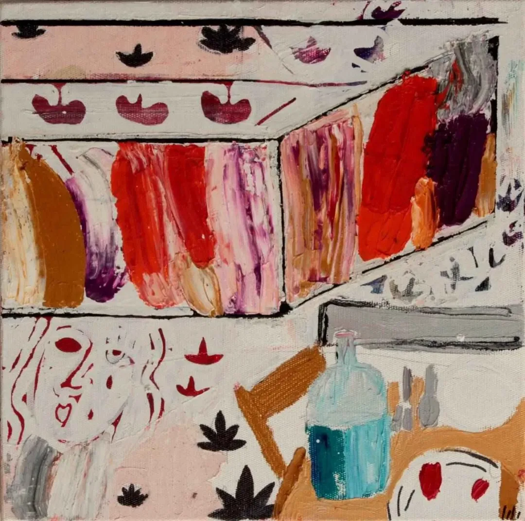 YALDA JAFARİ YAGHİN — “isimsiz”, 2016 "isimsiz" eseri YALDA JAFARİ YAGHİN tarafından 2016 yılında 25x25 cm ölçülerinde Tuval üzeri yağlı boya tekniği ile yapılmıştır.