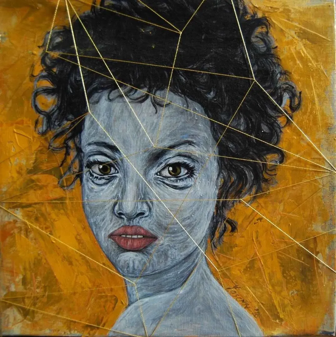 YASEMİN ÖZTÜRK — “isimsiz”, 2016 "isimsiz" eseri YASEMİN ÖZTÜRK tarafından 2016 yılında 25x25 cm ölçülerinde Tuval üzeri yağlı boya tekniği ile yapılmıştır.