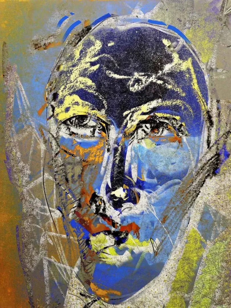 NECMETTİN ÖZLÜ — “Portre ve Nü”, 2016 "Portre ve Nü" eseri NECMETTİN ÖZLÜ tarafından 2016 yılında 120x90 cm ölçülerinde Tuval üzeri karışık teknik tekniği ile yapılmıştır.