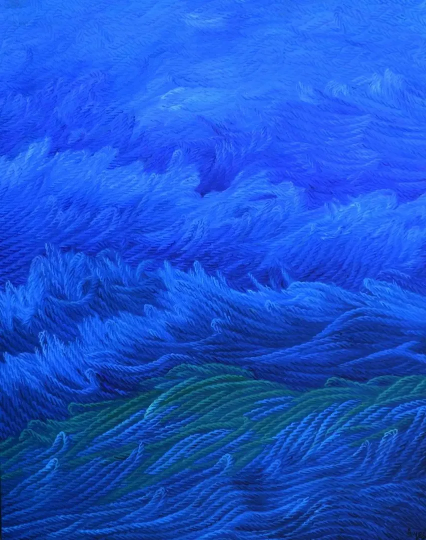 AHMET YEŞİL — “Tarihsiz Günlükler” "Tarihsiz Günlükler" eseri AHMET YEŞİL tarafından 100x80 cm ölçülerinde Tuval üzeri yağlı boya tekniği ile yapılmıştır.