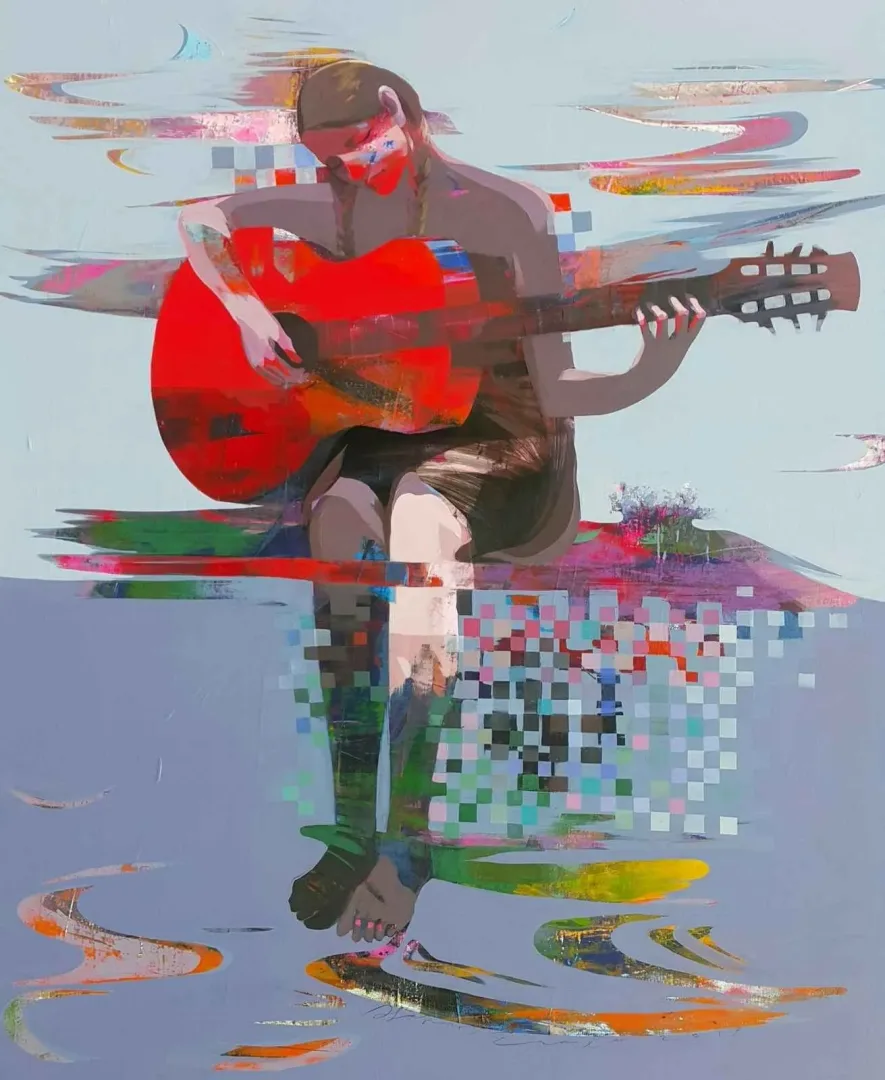 HAKAN ERASLAN — 2017 Bu eser HAKAN ERASLAN tarafından 2017 yılında 150x126 cm ölçülerinde Tuval üzeri akrilik boya tekniği ile yapılmıştır.