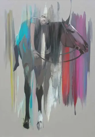 Bu eser HAKAN ERASLAN tarafından 2017 yılında 100x70 cm ölçülerinde Tuval üzeri akrilik boya tekniği ile yapılmıştır.
