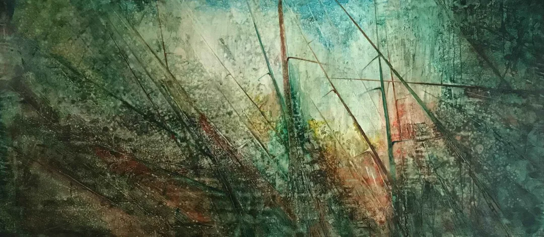 MUSA GÜNEY — 2017 Bu eser MUSA GÜNEY tarafından 2017 yılında 105x235 cm ölçülerinde Tuval üzeri yağlı boya tekniği ile yapılmıştır.