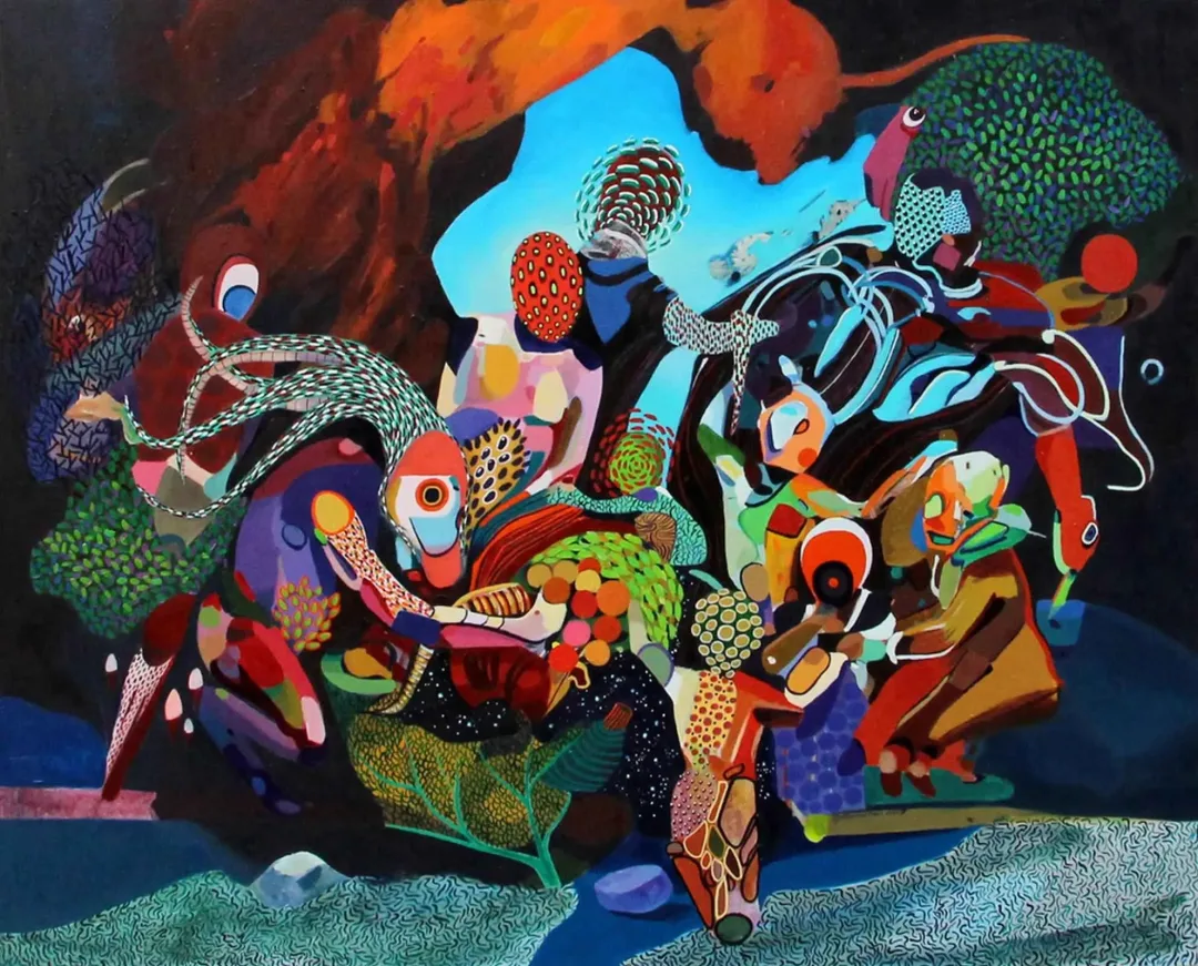 LEVENT OYLUÇTARHAN — 2017 Bu eser LEVENT OYLUÇTARHAN tarafından 2017 yılında 90x100 cm ölçülerinde Tuval üzeri yağlı boya tekniği ile yapılmıştır.