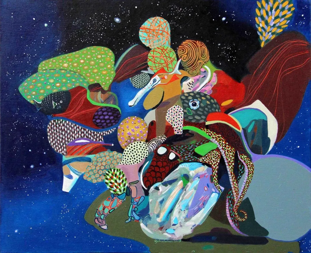 LEVENT OYLUÇTARHAN — 2017 Bu eser LEVENT OYLUÇTARHAN tarafından 2017 yılında 50x60 cm ölçülerinde Tuval üzeri yağlı boya tekniği ile yapılmıştır.