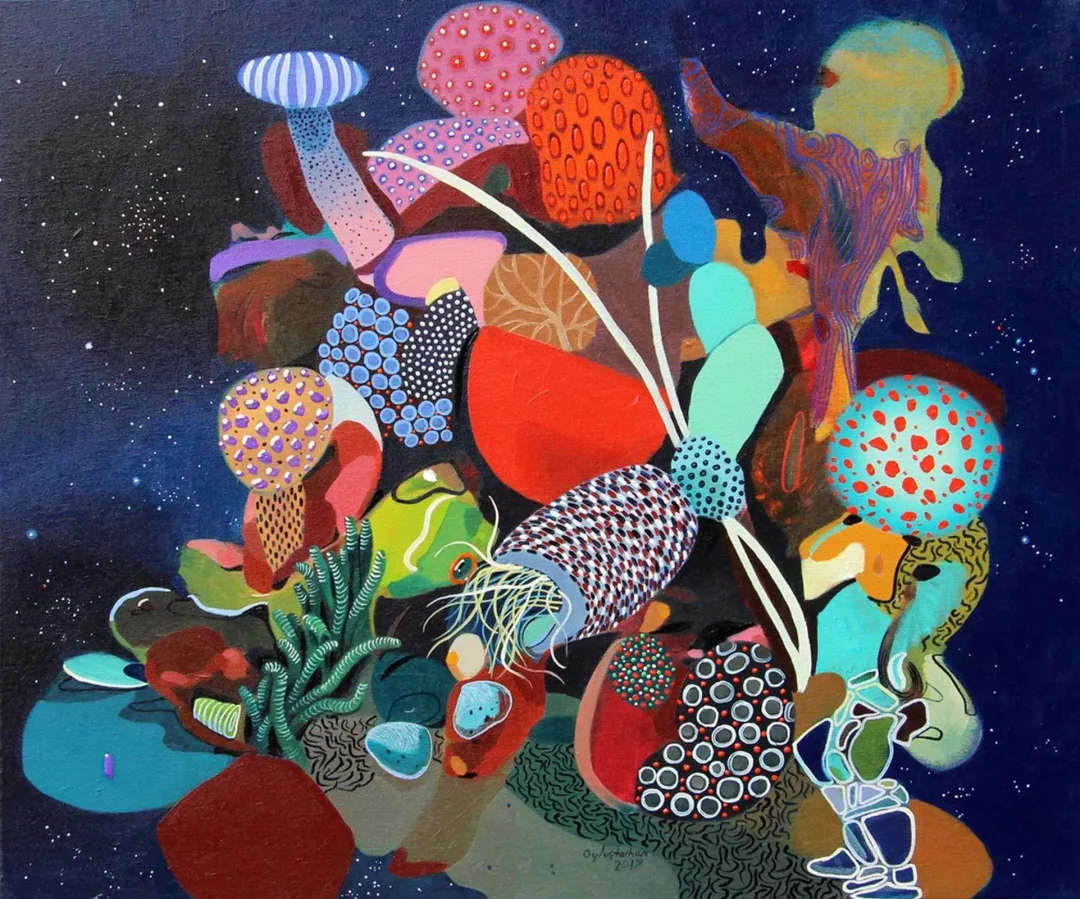 LEVENT OYLUÇTARHAN — 2017 Bu eser LEVENT OYLUÇTARHAN tarafından 2017 yılında 50x60 cm ölçülerinde Tuval üzeri yağlı boya tekniği ile yapılmıştır.