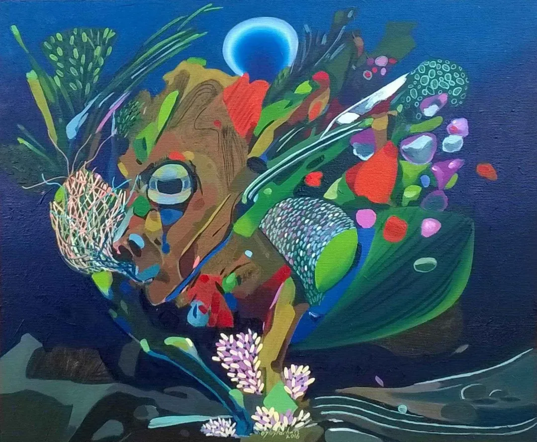 LEVENT OYLUÇTARHAN — 2017 Bu eser LEVENT OYLUÇTARHAN tarafından 2017 yılında 38x46 cm ölçülerinde Tuval üzeri yağlı boya tekniği ile yapılmıştır.