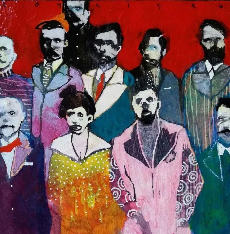 "İsimsiz" eseri ERCAN AYÇİÇEK tarafından 2016 yılında 12x12 cm ölçülerinde Duralit üzeri akrilik boya tekniği ile yapılmıştır.