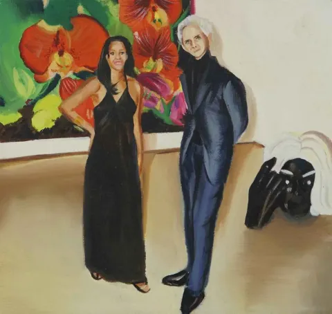 Bu eser ŞEYMA BAŞARAN tarafından 2017 yılında 17x17 cm ölçülerinde Pres tuval üzeri yağlı boya tekniği ile yapılmıştır.